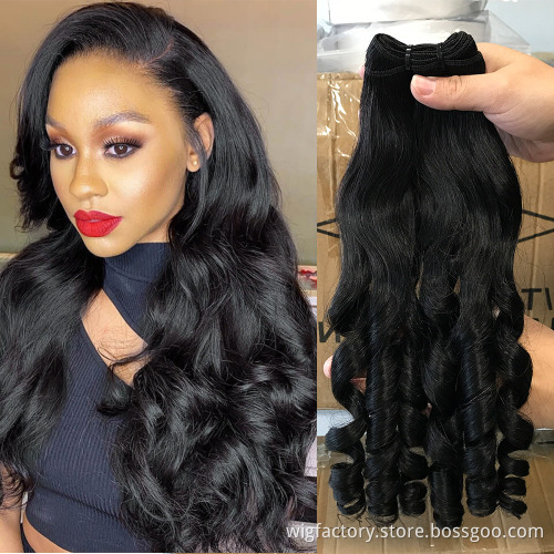 double drawn virgin hair bundles, jerry curl double drawn virgin hair bundles,100% human funmi hair double drawn bundles